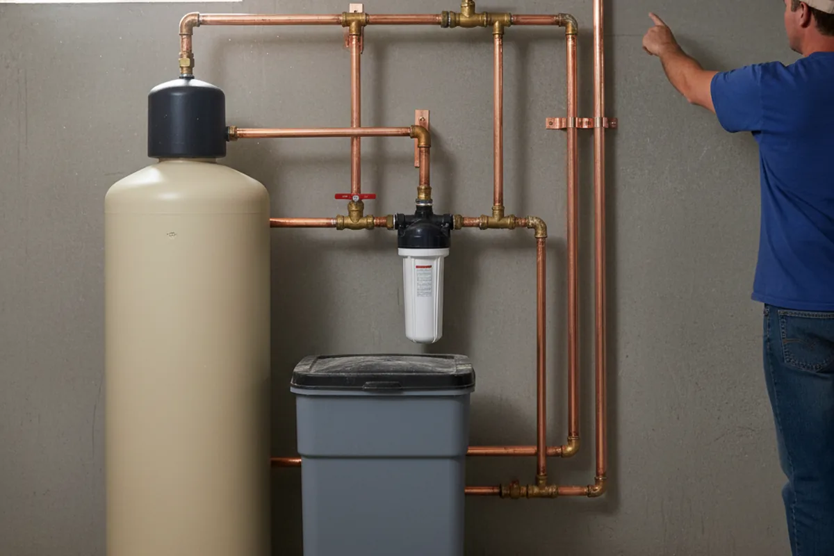 Whole-house water treatment system installed in Littlerock